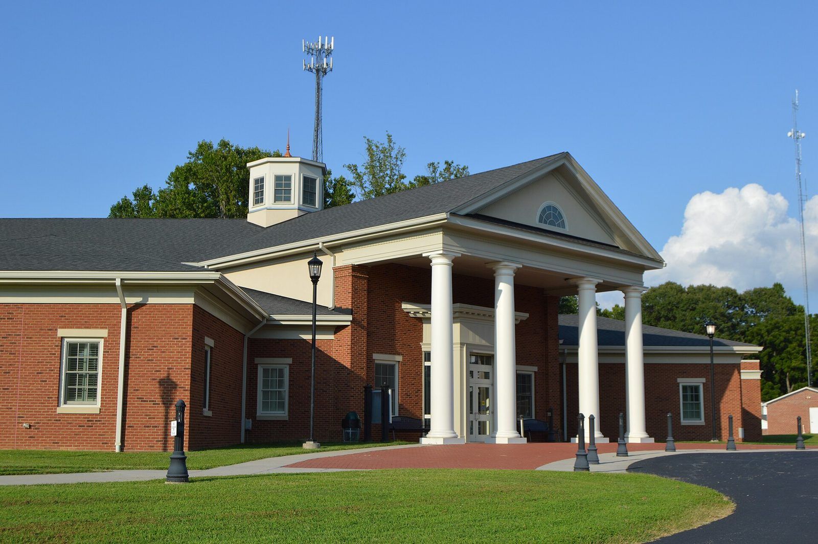 Lancaster County Courthouse in Virginia, built 2010